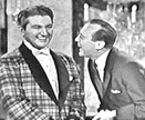 liberace at jack benny's home