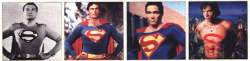 supermen through the years