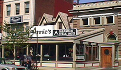 annie's paramount steak house - enter in the side door