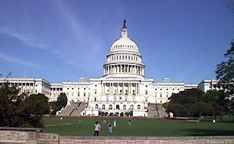 the u.s. capitol building from the mall