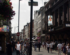 old compton street in soho