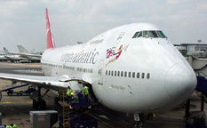 our virgin atlantic 747