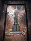 inside the lobby of the empire state building