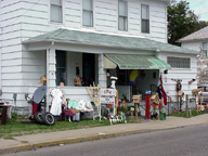 yes, she sells candles and crafts from her home